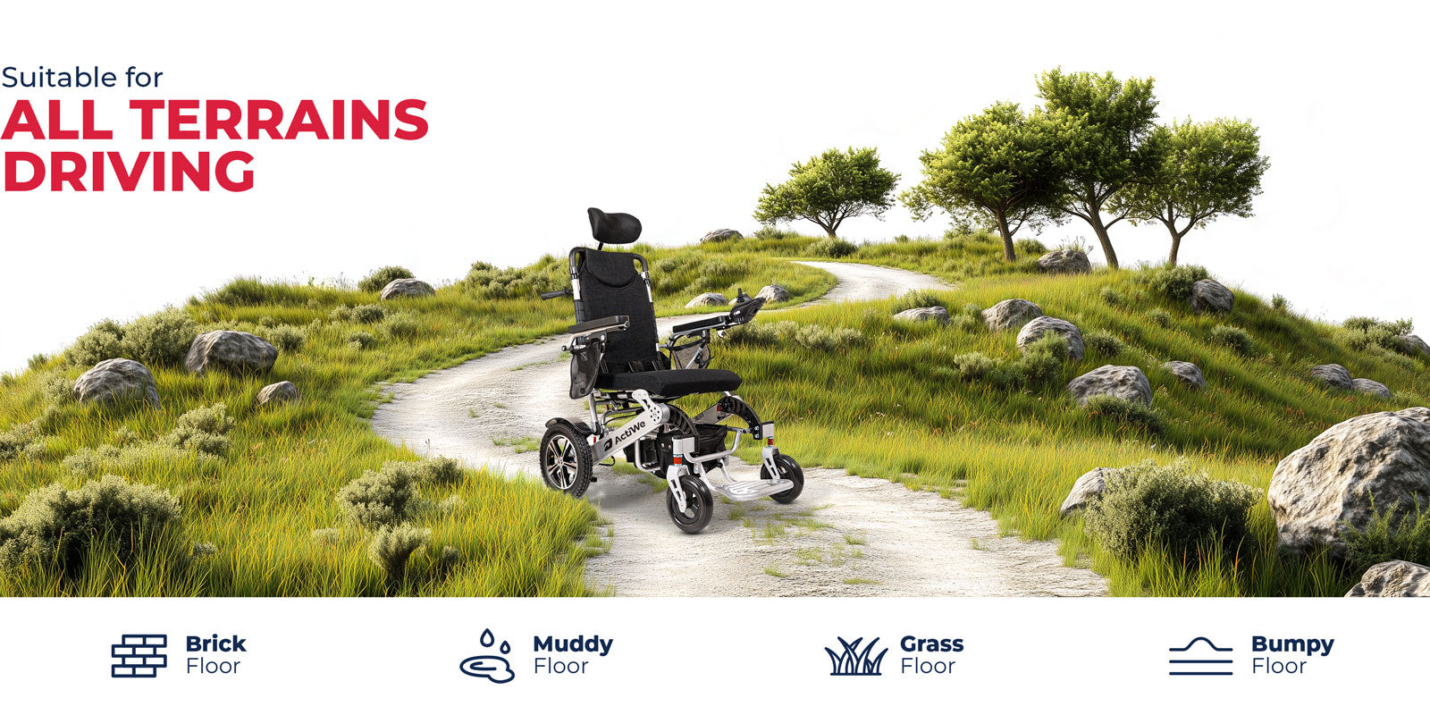 off road wheel chair