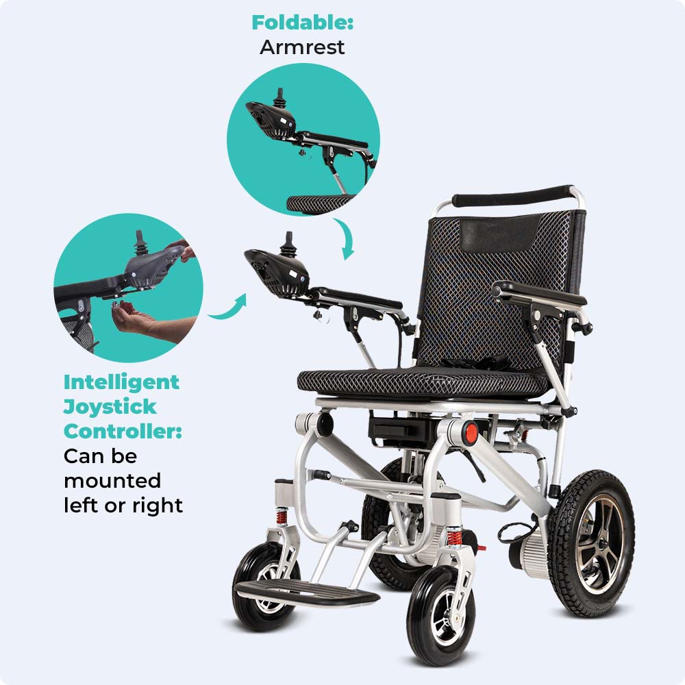 ActiWe WX7000 - Lightweight Long Range Electric Wheelchair Series