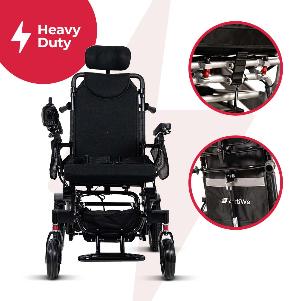 ActiWe WX9000 Reclining Electric Wheelchair Series