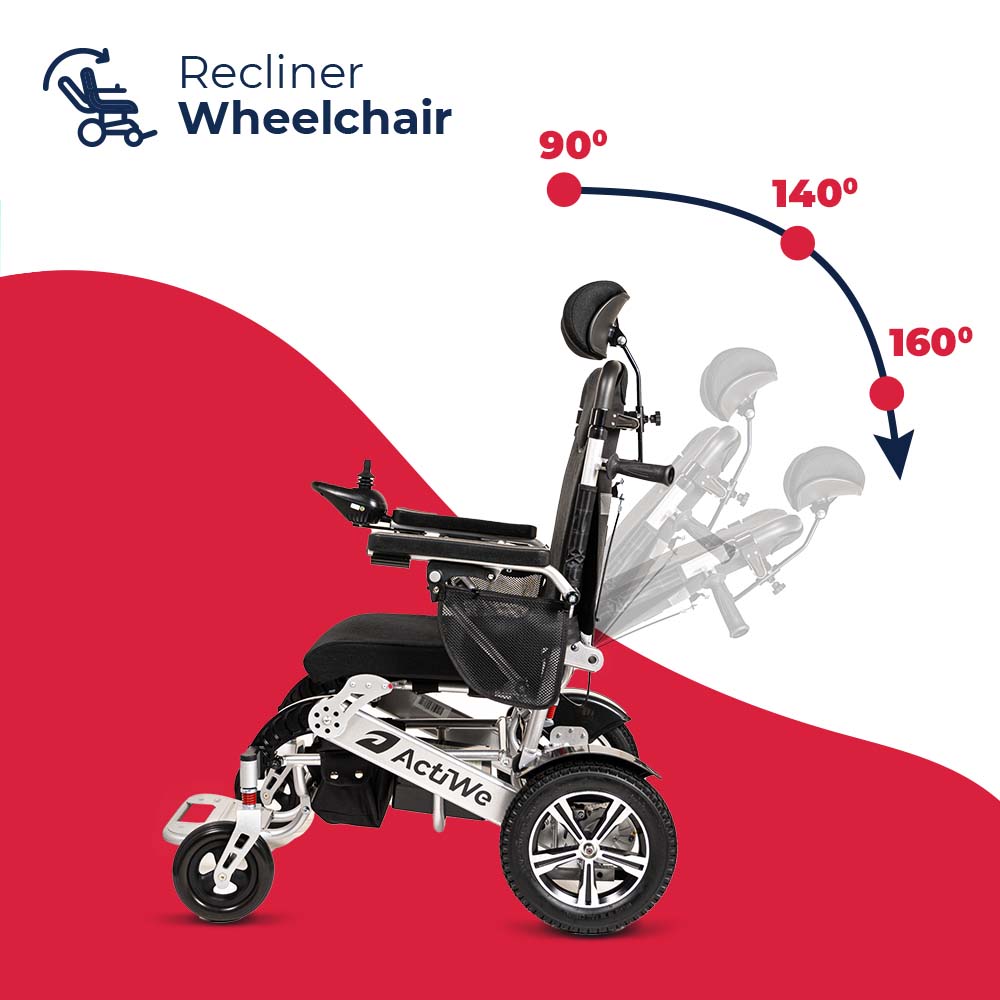 ActiWe WX9000 Reclining Electric Wheelchair Series